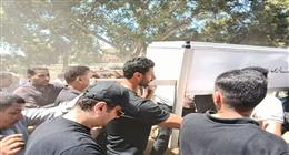 تشييع جثمان والد محمد الشناوي في كفر الشيخ بحضور نجوم الكرة المصرية
