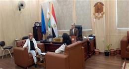 جامعة أسوان تستعد لاستقبال وفد اليونسكو