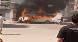 جدعنة المصريين.. أهالي بلطيم يجمعون 400 ألف جنيه لإنقاذ سائق احترقت سيارته (فيديو)
