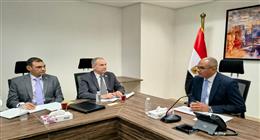 نائب وزير الإسكان يترأس اجتماع متابعة تصنيع المهمات الكهروميكانيكية بمشروعات الصرف