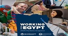 البنك الدولي: تمويل 201 مشروع في مصر منذ عام 1959 بقيمة 27.5 مليار دولار