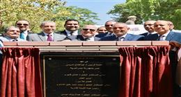 رئيس النيابة الإدارية يضع حجر أساس المقر الجديد لنادي المستشارين