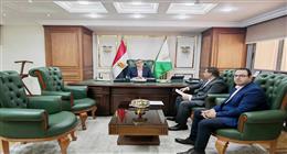 محافظ الجيزة يستقبل وكيل «التموين» الجديد: ندعم الأمن الغذائي