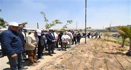 وزير الإسكان يتفقد مشروع حدائق «تلال الفسطاط» بمصر القديمة