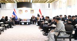 مفتي الجمهورية يلتقي رئيس البرلمان التايلاندي ويطرح آفاقا للتعاون العلمي والديني