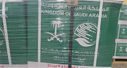 طائرة مساعدات سعودية تصل إلى مطار العريش تمهيدا لدخول غزة