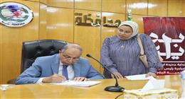 محافظ المنيا يعقد اجتماعا مع أعضاء مجلسي النواب والشيوخ لمناقشة ملفات حيوية
