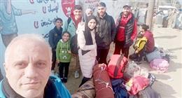 نزح أكثر من 5 مرات بين الخيام ومنازل الأقارب.. «أيمن» لم ير اللحوم سوى 4 مرات: «عايشين جسدياً ومدمرون نفسياً»