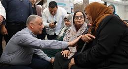 محافظ الإسماعيلية يوجه بتقديم دعم فوري لمواطنة من فايد