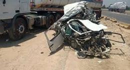 مصرع مسن في حادث تصادم بزايد