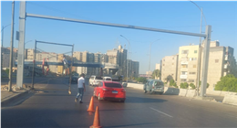  «مرور الإسكندرية» ينشئ إشارة ضوئية جديدة على محور المحمودية