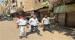 الجيزة تُعيد الانضباط بمحيط سوق البطران ومنطقة التأمين الصحي وشارع زغلول