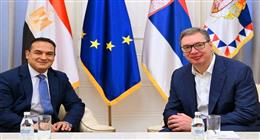 رئيس صربيا وسفير مصر يؤكدان تعزيز التعاون الاقتصادي والسياسي بين البلدين