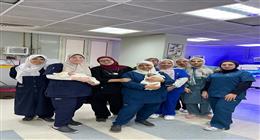 فريق طبي بمستشفى أطفال بنها ينجح في إنقاذ حياة رضيعين وُلدا بوزن قليل
