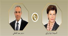 وزير الخارجية يبحث مستجدات الأوضاع بقطاع غزة مع نظيرته في لاتفيا