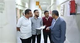 وكيل «صحة المنيا» يحيل المتغيبين عن العمل بمستشفى مغاغة للتحقيق 