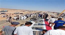 عاجل: النيابة تعاين مكان حادث مطروح.. وتحقق مع سائق القطار