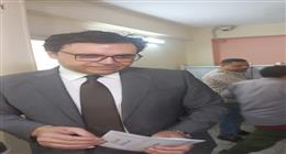 وزير الثقافة يدلي بصوته في انتخابات مجلس الشيوخ 2025
