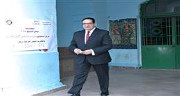 رئيس جامعة القاهرة يدلي بصوته في انتخابات «الشيوخ»: استحقاق وطني