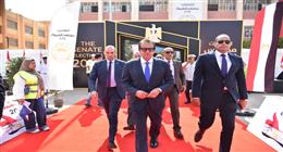 وزير الصحة يصوت في انتخابات الشيوخ: المشاركة واجب وطني ورسالة شعبية لدعم الدولة