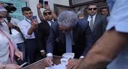 وزير السياحة يدلي بصوته في انتخابات الشيوخ: واجب وطني ومسؤولية دستورية