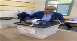 الفنان تامر عبدالمنعم يدلي بصوته في انتخابات «الشيوخ»: تحيا مصر