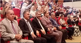 كلية تكنولوجيا وتعليم حلوان تحتفل بتخريج دفعة جديدة بمجمع الفنون