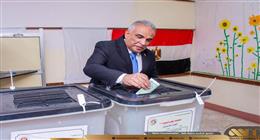 رئيس جامعة طنطا بعد التصويت في انتخابات الشيوخ: المشاركة واجب وطني