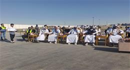 ميناء العريش يستقبل أكبر سفينة مساعدات إنسانية إماراتية إلى قطاع غزة
