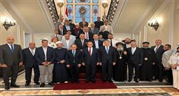 وزير الخارجية يلتقي أعضاء الجالية المصرية في اليونان على هامش زيارته لأثينا