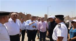 يربط الطريق الدائري الشمالي بالجنوبي.. محافظ الجيزة يتابع تشغيل وصلة عمرو بن العاص 