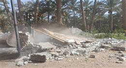 إزالة 27 حالة تعد على الأراضي الزراعية في البدرشين والعياط بالجيزة