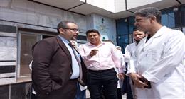 وكيل «صحة الشرقية» يوجه بسرعة الانتهاء من قوائم العمليات بمستشفى الرمد