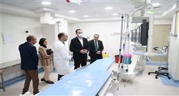 نائب وزير الصحة يتفقد مشروع تطوير مستشفى أبنوب المركزي ومستشفى المبرة للتأمين الصحي بأسيوط