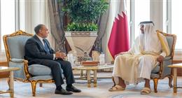وزير الخارجية ينقل رسالة تضامن من السيسي إلى أمير قطر بعد العدوان الإسرائيلي
