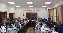 معهد البحوث الفلكية يستقبل وزير المعادن بالسودان لبحث التعاون المشترك