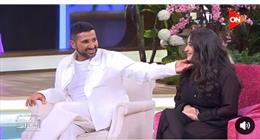 أبرز تصريحات أحمد سعد في برنامج «معكم منى الشاذلي»: «بتكسف من بنتي»