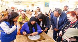 وزيرة التخطيط تتفقد مشروعات تنموية في قنا: نسعى لزيادة الاستثمارات بالصعيد