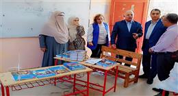 مدير «تعليم الفيوم» يشيد بمدى جاهزية المدارس لاستقبال الطلاب في أول أيام الدراسة