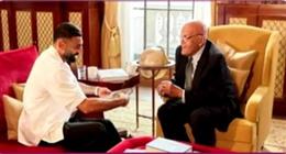 إيمان عز الدين: صورة محمد صلاح والدكتور مجدي يعقوب تبرز بصمة مصر عالميا