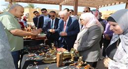 مستشار الرئيس للتنمية المحلية يزور منطقة آثار تل بسطا بمدينة الزقازيق