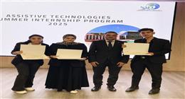 رئيس جامعة بنها الأهلية يشيد بمشاركة الطلاب في البرنامج الصيفي للتكنولوجيات المساعدة