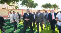 محافظ قنا يفتتح مدرسة نجع الرماش الابتدائية بقرية كرم عمران