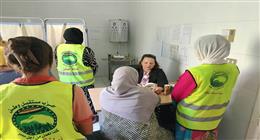الكشف على 600 مواطن في قافلة طبية مجانية لـ«مستقبل وطن» بقرية نزلة حنا في الفشن