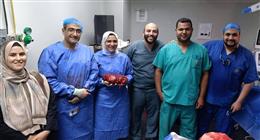 نجاح فريق طبي بمستشفى جامعة المنوفية في استئصال ورم يزن 4 كيلوجرامات