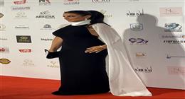 وصول درة وصبري فواز ومحمد لطفي لحفل افتتاح مهرجان بورسعيد السينمائي