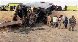 مصرع اثنين وإصابة 3 آخرين في حادث بطريق مرسى علم جنوب البحر الأحمر