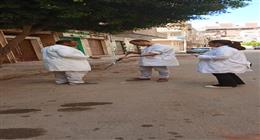 تحصين الكلاب الحرة ضد مرض السعار في دمنهور بالبحيرة 