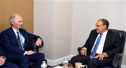 وزير الخارجية: مستعدون للتعاون مع المبعوث الأممي للتوصل إلى تسوية تحافظ على وحدة سوريا