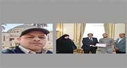 جامعة القاهرة تكرم أسرة رئيس عمال بالمدينة الجامعية تقديرا لعطائه